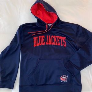 CBJ Columbus Blue Jackets Sweat Shirt Fleece L